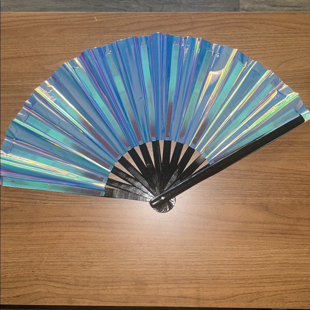 🪭🪭Holographic Hand Fan 🪭🪭